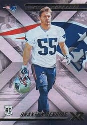 2018 Panini XR Base Set Braxton Berrios #121 card
