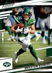 2022 Panini Prestige Base Set Braxton Berrios #229 card