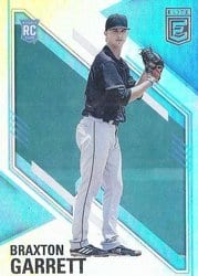 2021 Panini Chronicles Elite Braxton Garrett #5 card