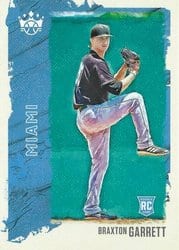 2021 Panini Diamond Kings Base Set Braxton Garrett #48 card