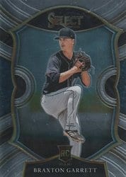 2021 Panini Select Base Set Braxton Garrett #64 card