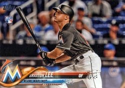 2018 Topps Update Base Set Braxton Lee #US196 card