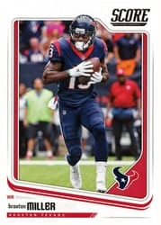 2018 Score Base Set Braxton Miller #134 card