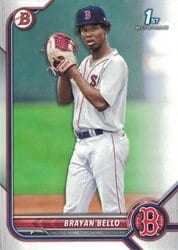 2022 Bowman Prospects Brayan Bello #BP-107 card