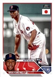 2023 Topps Japan Edition Base Set Brayan Bello #144 card