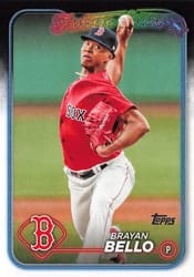 2024 Topps Base Set Brayan Bello #606 card