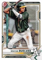2021 Bowman Draft Base Set Brayan Buelvas #BD-39 card