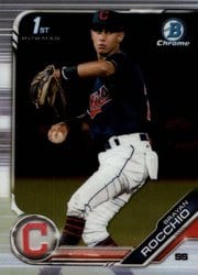 2019 Bowman Chrome Prospects Brayan Rocchio #BCP-209 card
