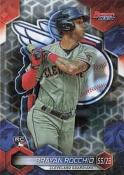 2023 Bowman's Best Base Set Brayan Rocchio #19 card