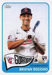 2023 Topps Archives Base Set Brayan Rocchio #101 card