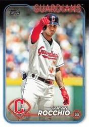 2024 Topps Base Set Brayan Rocchio #473 card