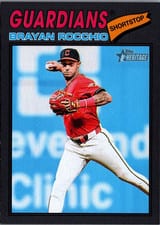2026 Topps Heritage Brayan Rocchio #368 card