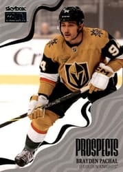 2022-23 SkyBox Metal Universe Skybox Premium Prospects Brayden Pachal #PP-40 card