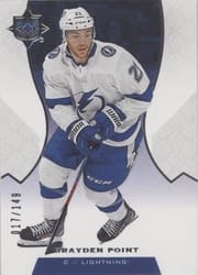 2019-20 Upper Deck Ultimate Collection Base Set Brayden Point #8 card