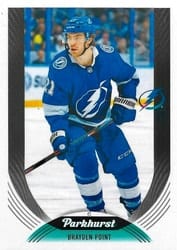 2020-21 Parkhurst Base Set Brayden Point #28 card