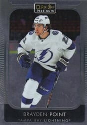2021-22 O-Pee-Chee Platinum Base Set Brayden Point #69 card