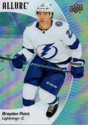 2023-24 Upper Deck Allure Base Set Brayden Point #85 card