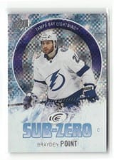 2023-24 Upper Deck Ice Sub Zero Brayden Point #SZ-4 card