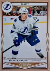 2024-25 Upper Deck O-Pee-Chee Glossy Brayden Point #OPC-39 card
