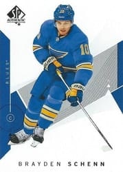 2018-19 SP Authentic Base Set Brayden Schenn #53 card