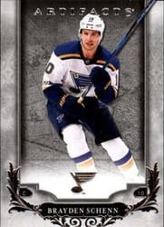 2018-19 Upper Deck Artifacts Base Set Brayden Schenn #69 card