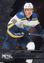 2020-21 SkyBox Metal Universe Base Set Brayden Schenn #54 card