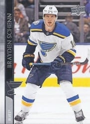 2020-21 Upper Deck Base Set Brayden Schenn #157 card