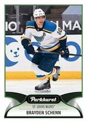 2021-22 Parkhurst Base Set Brayden Schenn #45 card