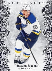 2025-26 Upper Deck Artifacts Base Set Brayden Schenn #50 card