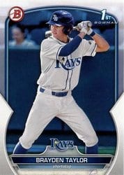 2023 Bowman Draft Base Set Brayden Taylor #BD-60 card