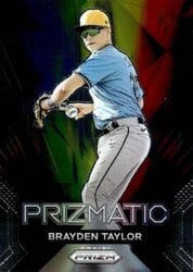 2024 Panini Prizm Prizmatic Brayden Taylor #21 card