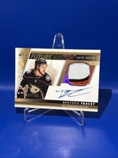 2022-23 SP Authentic Future Watch Autograph Patch Brayden Tracey #FWAP-BT card