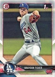 2018 Bowman Draft Base Set Braydon Fisher #BD-82 card