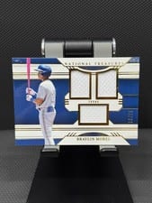 2024 Panini National Treasures Game Gear Swatches Trio Braylin Morel #36 card