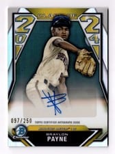 2024 Bowman Draft Class of 2024 Autographs Braylon Payne #C24-BP card