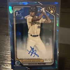 2024 Bowman Draft Sapphire Edition Prospect Autographs Braylon Payne #CPA-BP card
