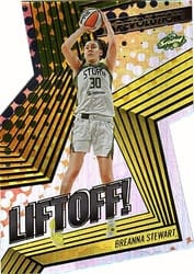 2022 Panini Revolution WNBA Liftoff! Breanna Stewart #9 card