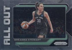 2023 Panini Prizm WNBA All Out Breanna Stewart #5 card