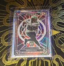 2022 Donruss Optic Mythical Breece Hall #M-25 card
