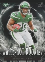 2022 Donruss White Hot Rookies Breece Hall #WHR-6 card