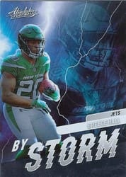 2022 Panini Absolute By Storm Breece Hall #BST-13 card