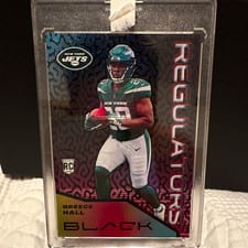 2022 Panini Black Regulators Breece Hall #REG-26 card