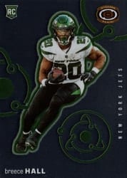 2022 Panini Chronicles Dynagon Rookies Breece Hall #D-5 card