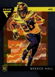 2022 Panini Chronicles Flux Rookies Breece Hall #FX-5 card