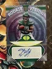 2022 Panini Illusions Rookie Vision Signatures Breece Hall #RVS-BH card
