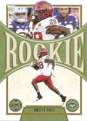 2022 Panini Legacy Base Set Breece Hall #159 card