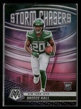 2022 Panini Mosaic Storm Chasers Breece Hall #SC-20 card