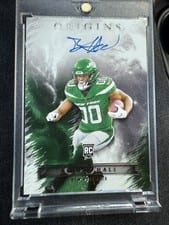 2022 Panini Origins Rookie Autographs Breece Hall #RAU-BHA card