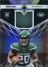 2022 Panini Phoenix Rookie Memorabilia Breece Hall #RME-14 card