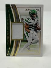 2023 Panini Immaculate Collection Remarkable Memorabilia Breece Hall #29 card